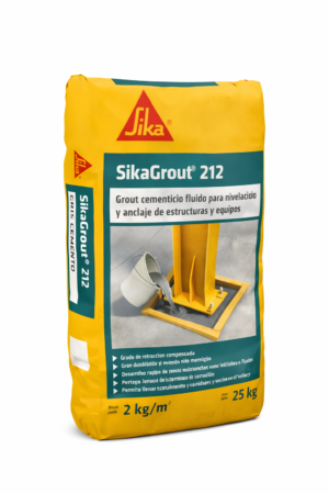 SikaGrout®-212 Grout Cementicio de Retracción Compensada 25 kg