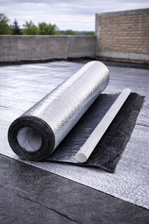 Membrana Autoadhesiva Aluminizada 10 cm / 25 cm / 50 cm x 10 m